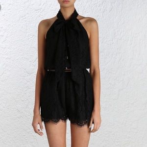 Zimmermann Arcadia Lace Playsuit